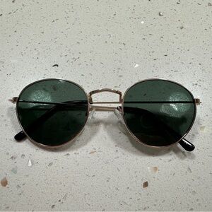 Zara Round Frame Sunglasses